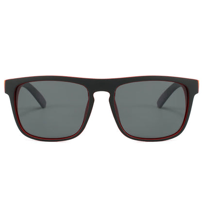 Simple Polarized Square Frame Trendy Sunglasses for Outdoor Activities