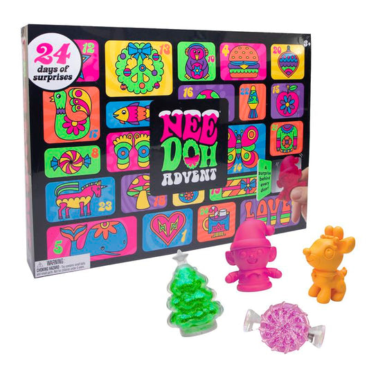 Needoh Advent Calendar™ 2025 - - 24 Days of Surprises with Mini Squishies🎁