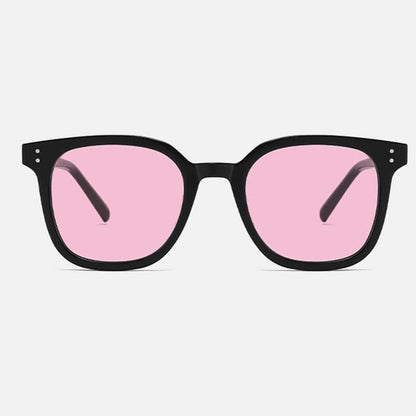 Hipster Unisex Square Frame Classic Sunglasses