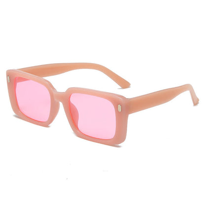 Classic Retro Unisex Rectangle Frame Sunglasses