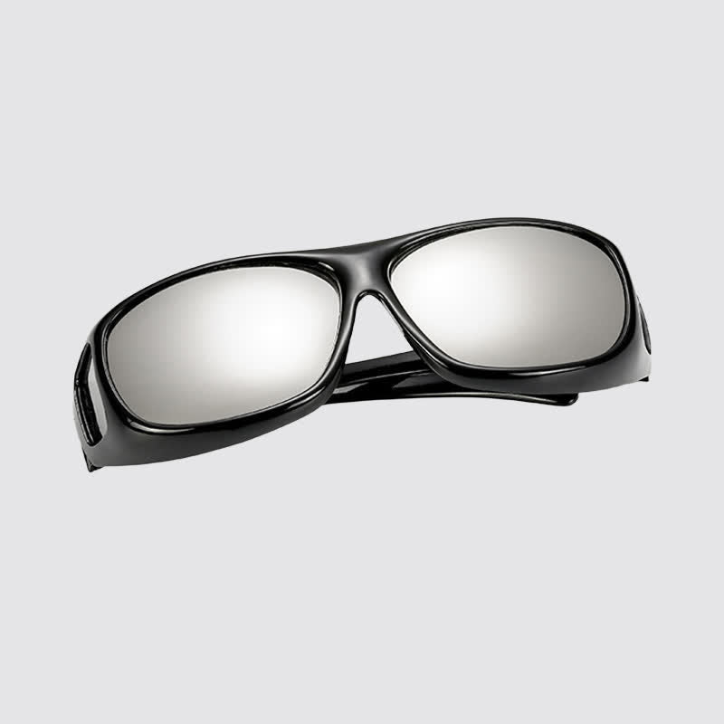 Fit Over Glasses Wrap Around Polarized Sunglasses for Sports&Driving
