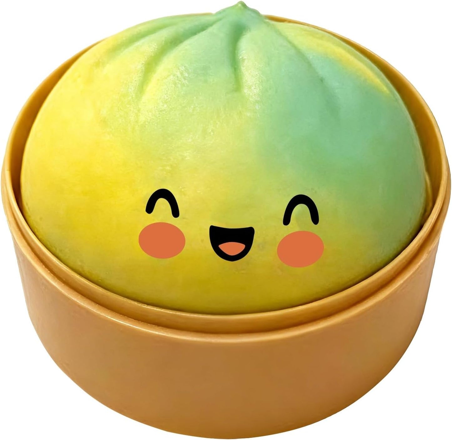 Glitter Dumpling Squishy Toy – Soft Stress Relief Fidget Toy