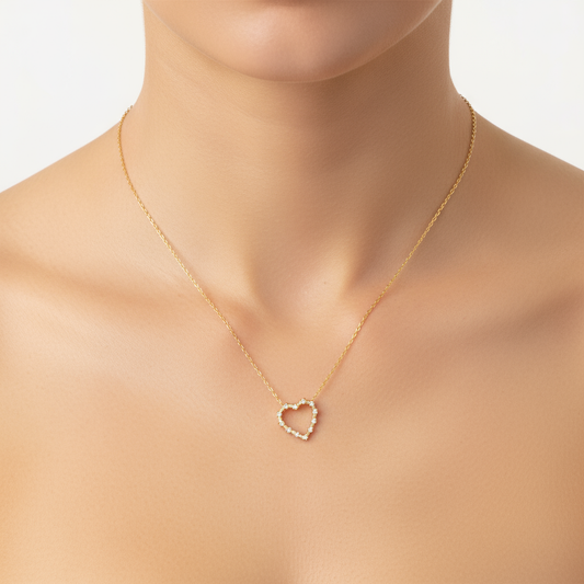 Open Heat Chain Pendant