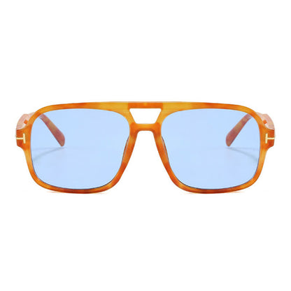 Double Bridges Retro-Vintage Aviator Sunglasses