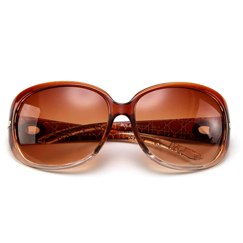 Vintage Oversized Square Frame Sunglasses