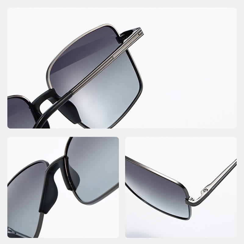 Polarized Square Frame Sunglasses for Driving