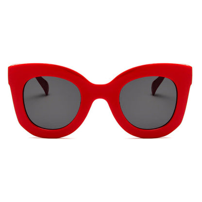 Vintage Square Frame Oversized Sunglasses