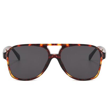Double Bridges Fashion Aviator Sunglasses