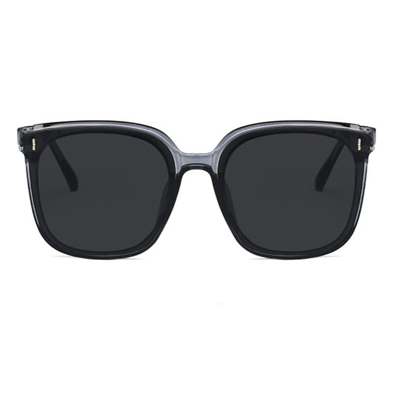 Square Frames Hipster Oversized Sunglasses