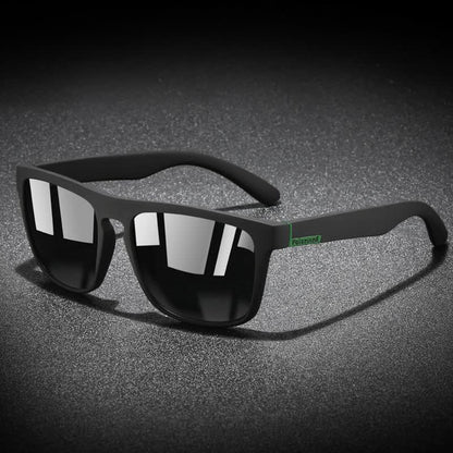 Simple Polarized Square Frame Trendy Sunglasses for Outdoor Activities
