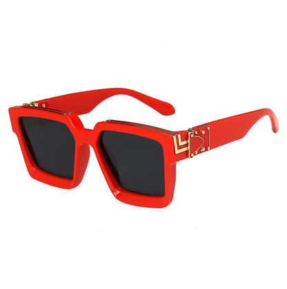 Square Frames Hipster Oversized Sunglasses