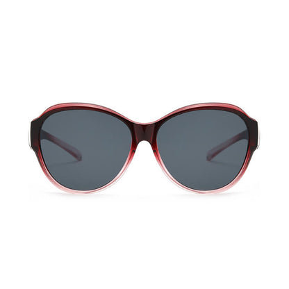 Fit Over Glasses Butterfly Frame Polarized Sunglasses