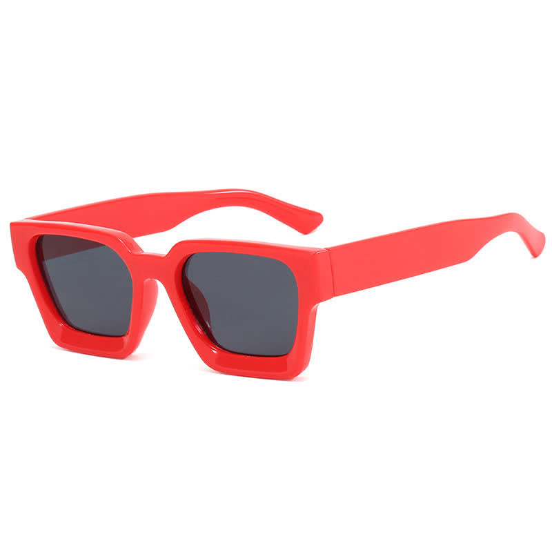 Square Frame Tinted Sunglasses