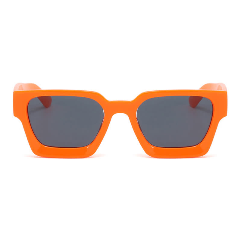 Square Frame Tinted Sunglasses