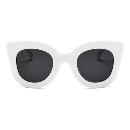 Vintage Square Frame Oversized Sunglasses