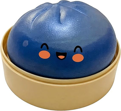 Glitter Dumpling Squishy Toy – Soft Stress Relief Fidget Toy
