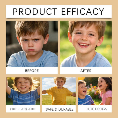 Glitter Dumpling Squishy Toy – Soft Stress Relief Fidget Toy