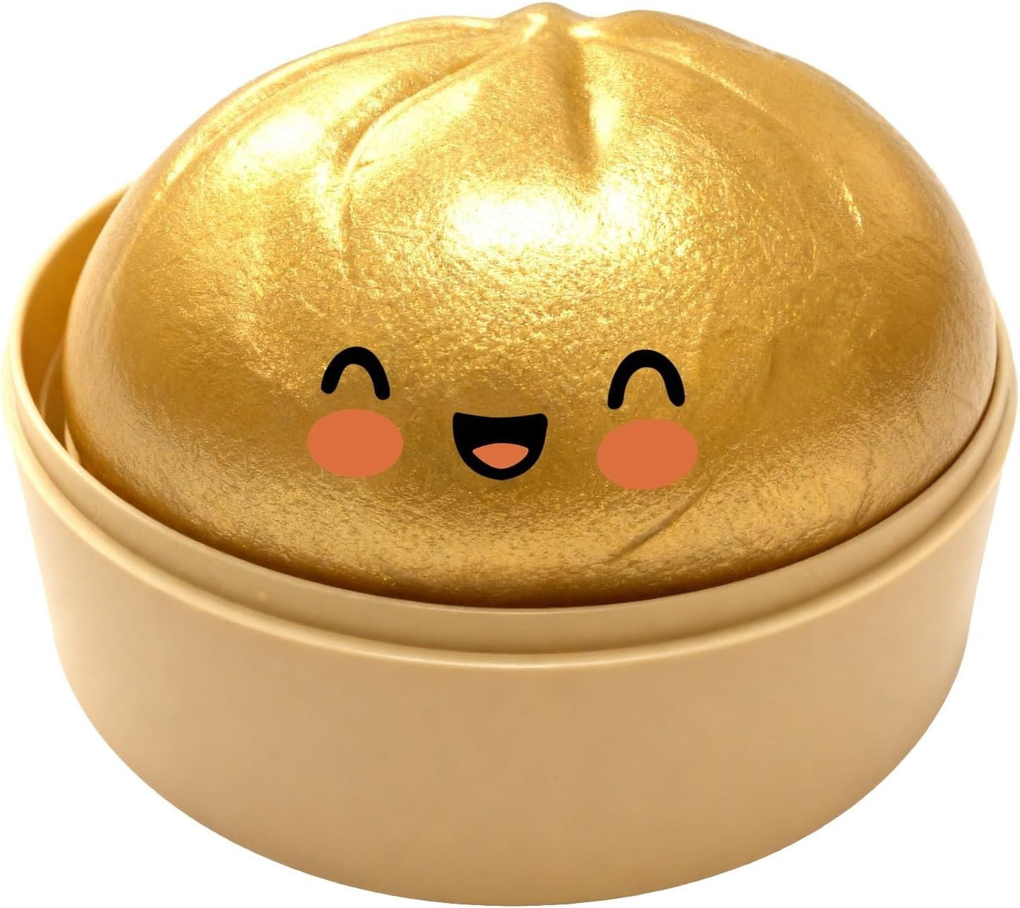 Glitter Dumpling Squishy Toy – Soft Stress Relief Fidget Toy