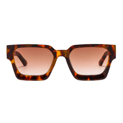 Square Frame Tinted Sunglasses
