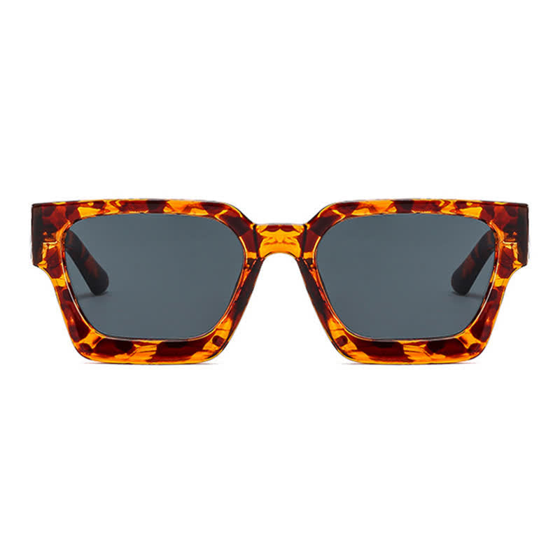Square Frame Tinted Sunglasses