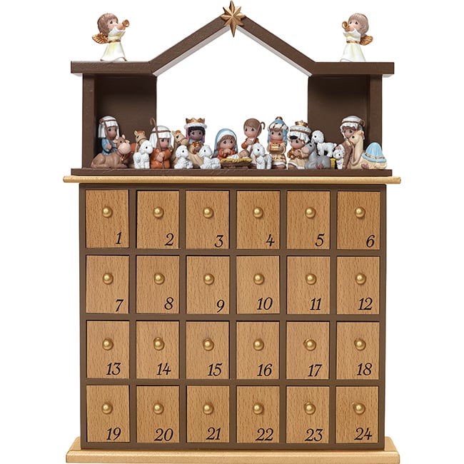 ✨HOT SALE 70% OFF👼Precious Moments, Nativity Advent Calendar