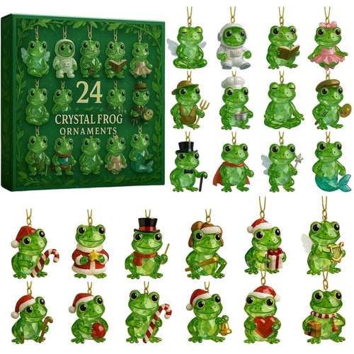 🐸Frog Advent Calendar 2025 | 24 Crystal Charms, Limited Edition Collectible Gift Box