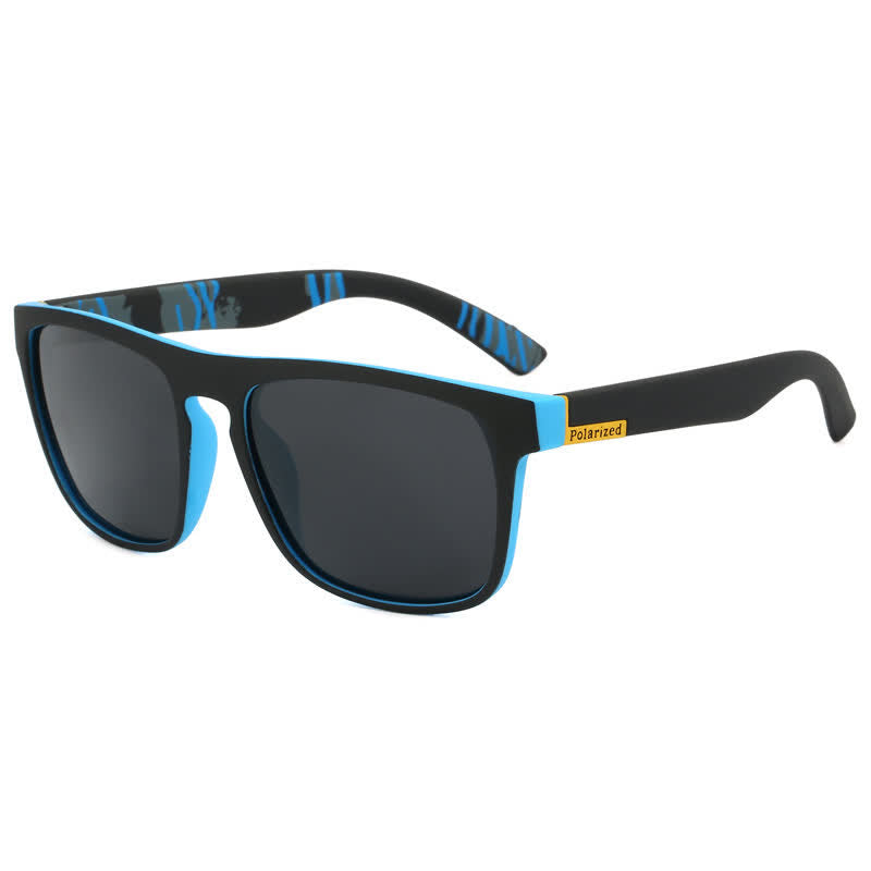 Simple Polarized Square Frame Trendy Sunglasses for Outdoor Activities