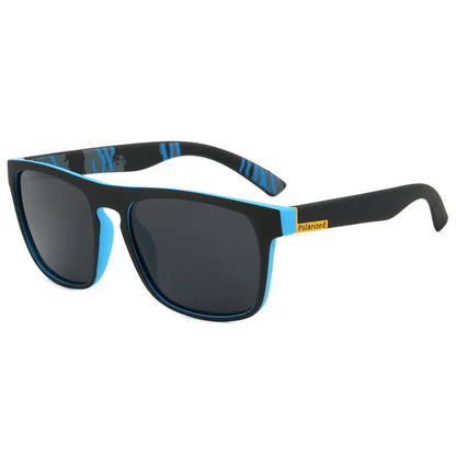 Simple Polarized Square Frame Trendy Sunglasses for Outdoor Activities