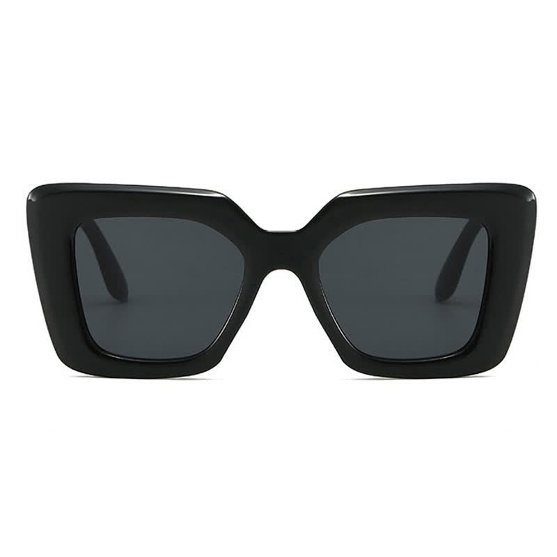 Simple Oversized Square Frame Fashion Sunglasses