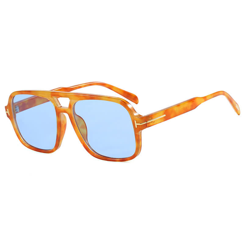 Yellow Tortoise Shell/Blue