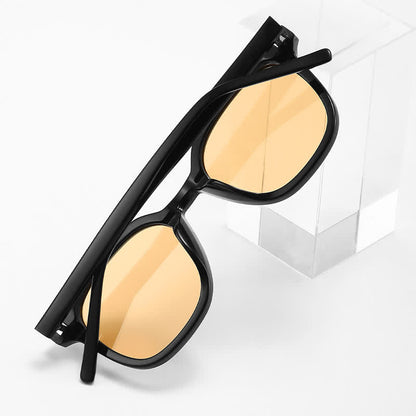 Hipster Unisex Square Frame Classic Sunglasses