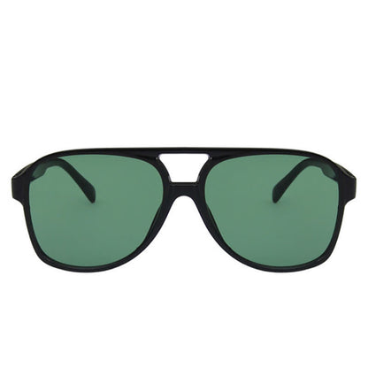 Double Bridges Fashion Aviator Sunglasses