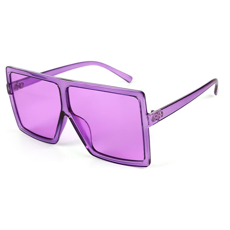 Square Oversized Frame Fashion Sunglasses