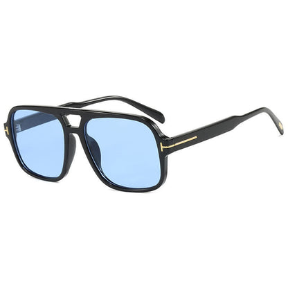 Double Bridges Retro-Vintage Aviator Sunglasses