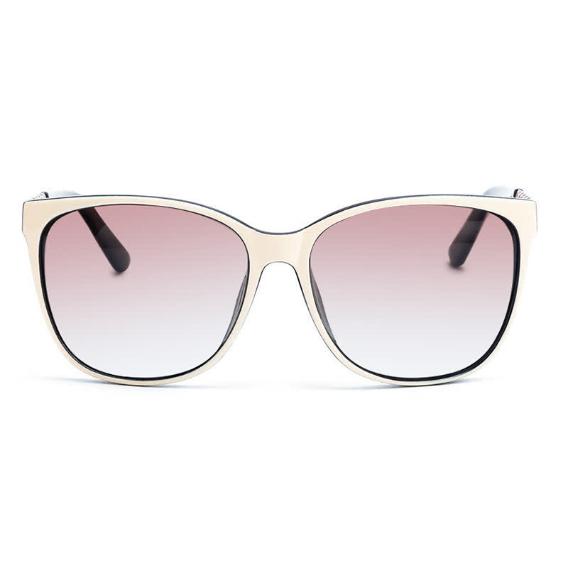 Cat-Eye Frame Hipster Polarized Sunglasses