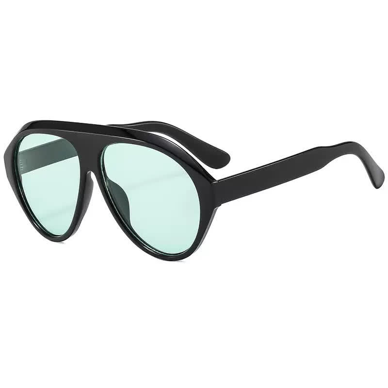 Hipster Oversized Frame Aviator Sunglasses