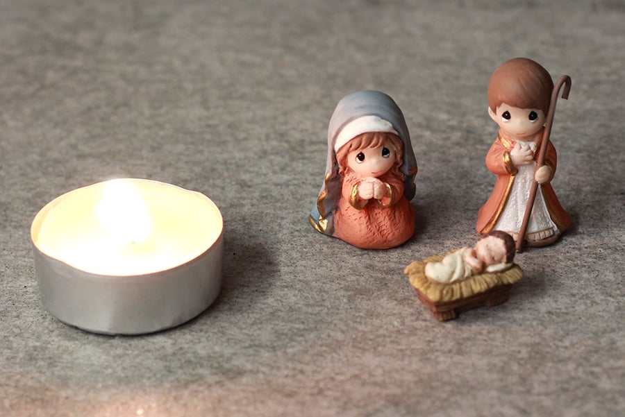 ✨HOT SALE 70% OFF👼Precious Moments, Nativity Advent Calendar