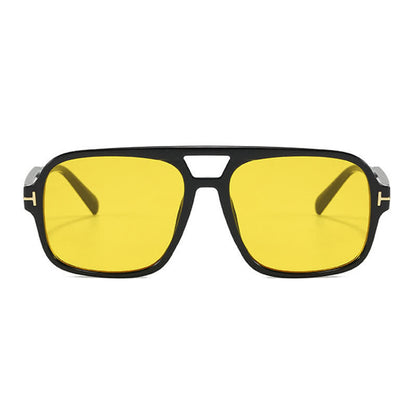 Double Bridges Retro-Vintage Aviator Sunglasses
