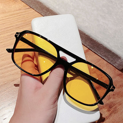Double Bridges Retro-Vintage Aviator Sunglasses