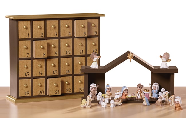 ✨HOT SALE 70% OFF👼Precious Moments, Nativity Advent Calendar