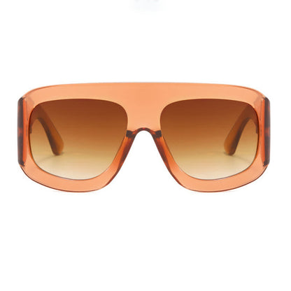 Oversized Square Frame Hipster Sunglasses