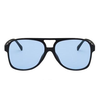 Double Bridges Fashion Aviator Sunglasses