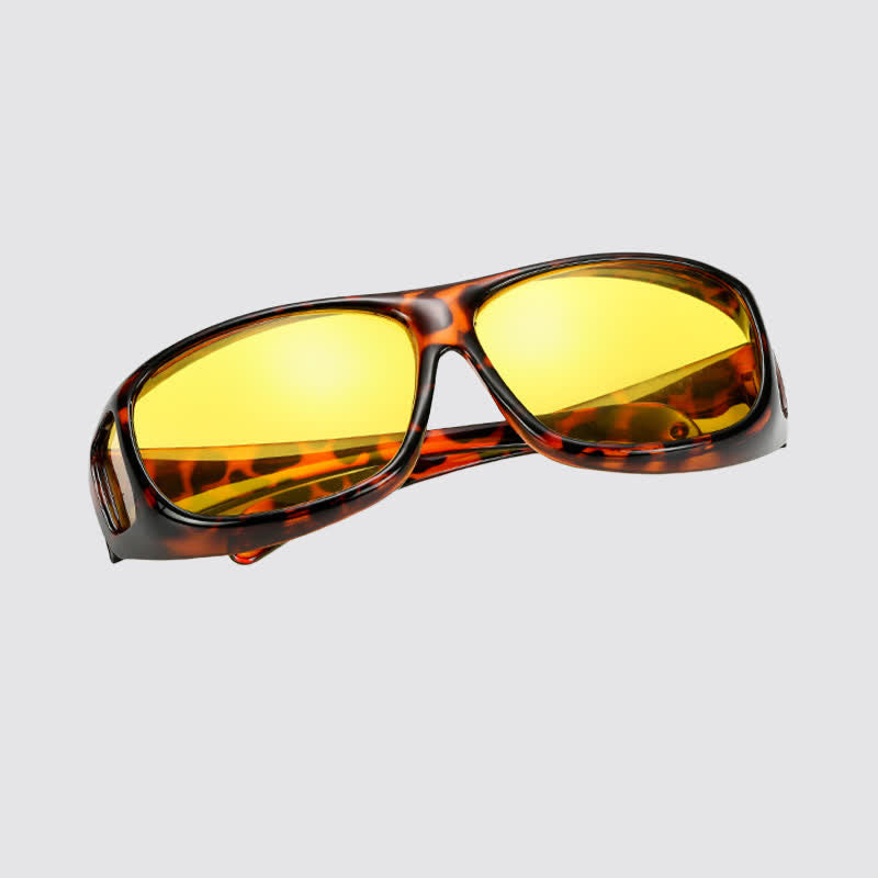 Fit Over Glasses Wrap Around Polarized Sunglasses for Sports&Driving