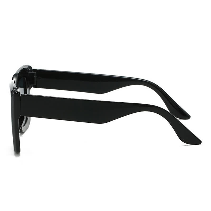 Simple Oversized Square Frame Fashion Sunglasses