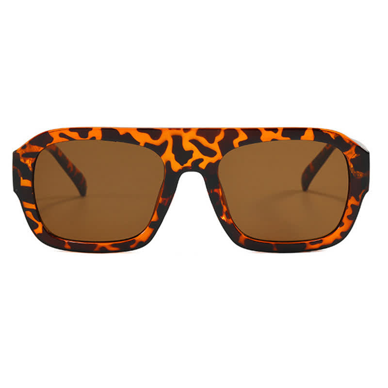 Square Large Frame Trendy Sunglasses