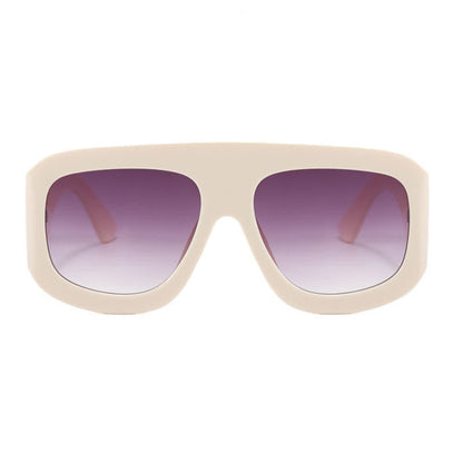 Oversized Square Frame Hipster Sunglasses