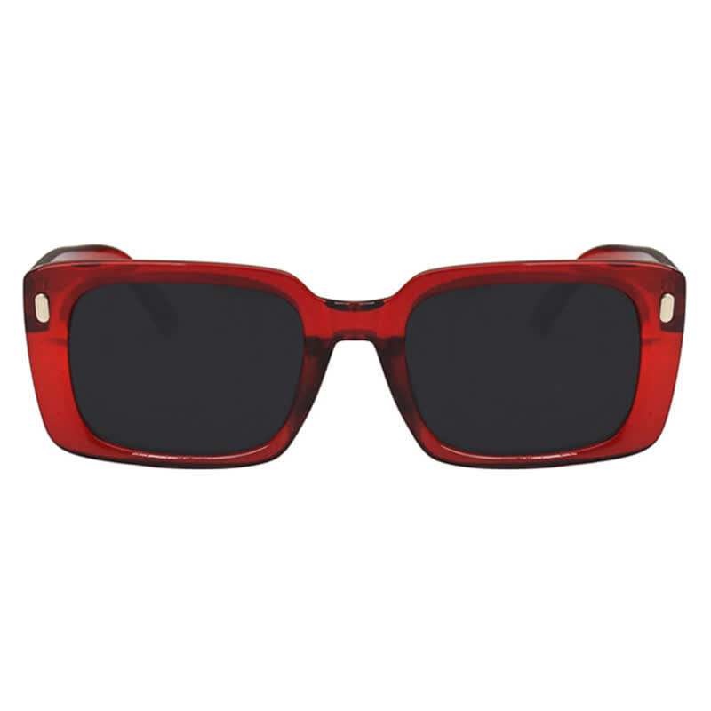 Classic Retro Unisex Rectangle Frame Sunglasses
