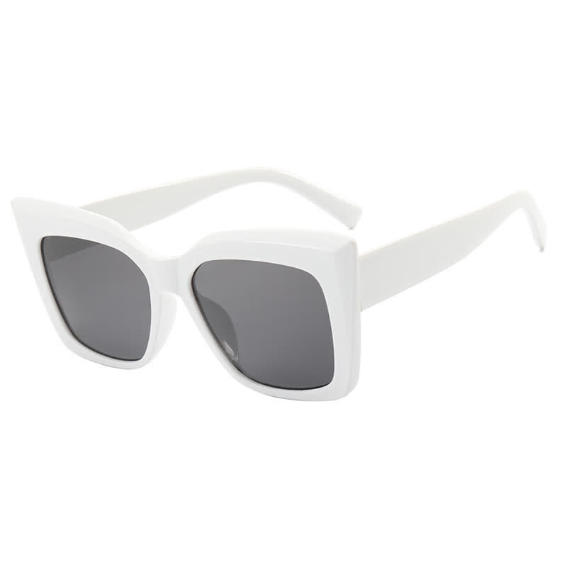Vintage Cat-Eye Oversized Frame Sunglasses