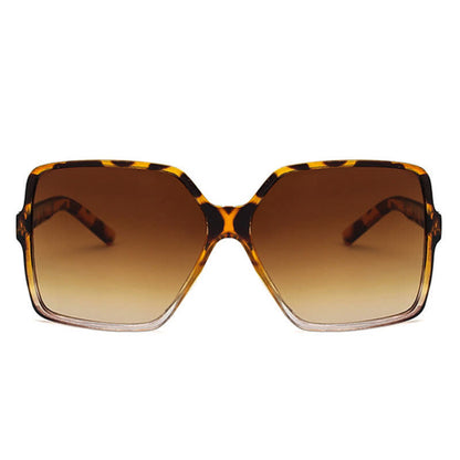 Square Frame Vintage Oversized Sunglasses