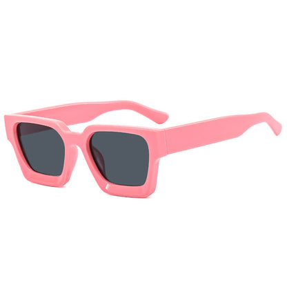 Square Frame Tinted Sunglasses